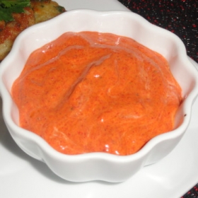 image de la recette Sauce aux poivrons